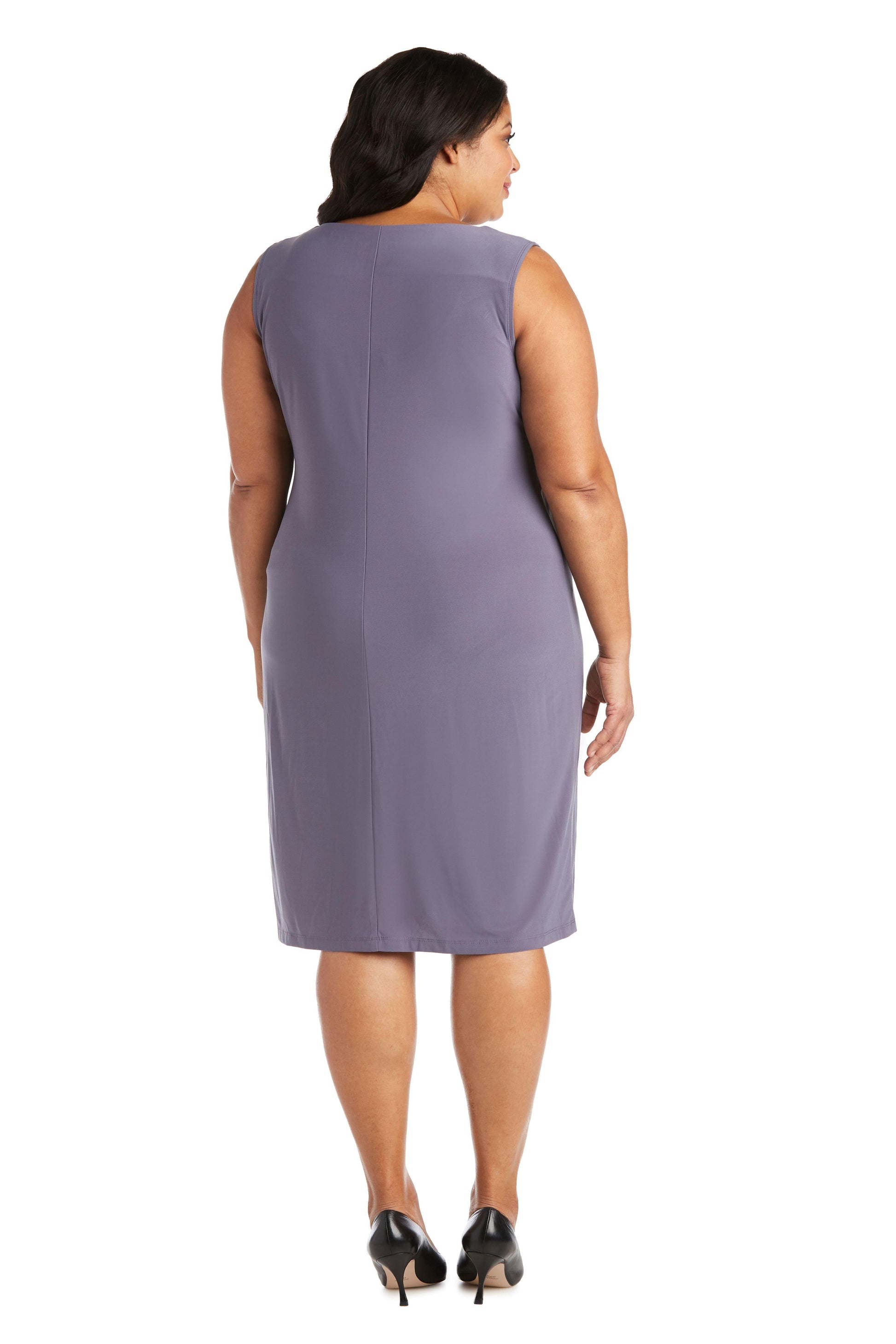 R&M Richards 7005W Plus Size Two Piece Set Jacket Dress