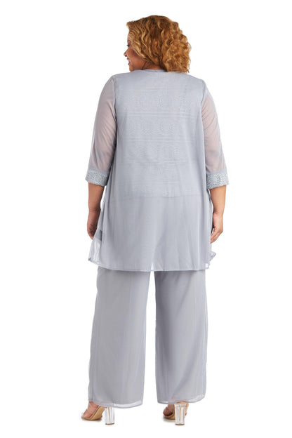 Silver R&M Richards 7008W Plus Size Pant Suit for $49.99 – The