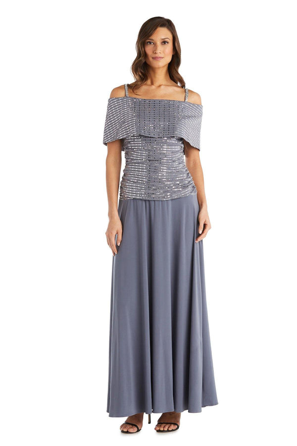 Long Formal Mother Of The Bride Dress Gown R&M Richards 7047
