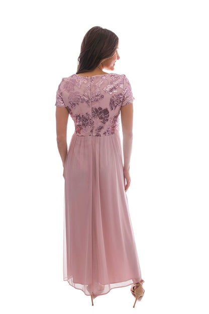 R&M Richards Mother of the Bride Long Dress 7058 - The Dress Outlet