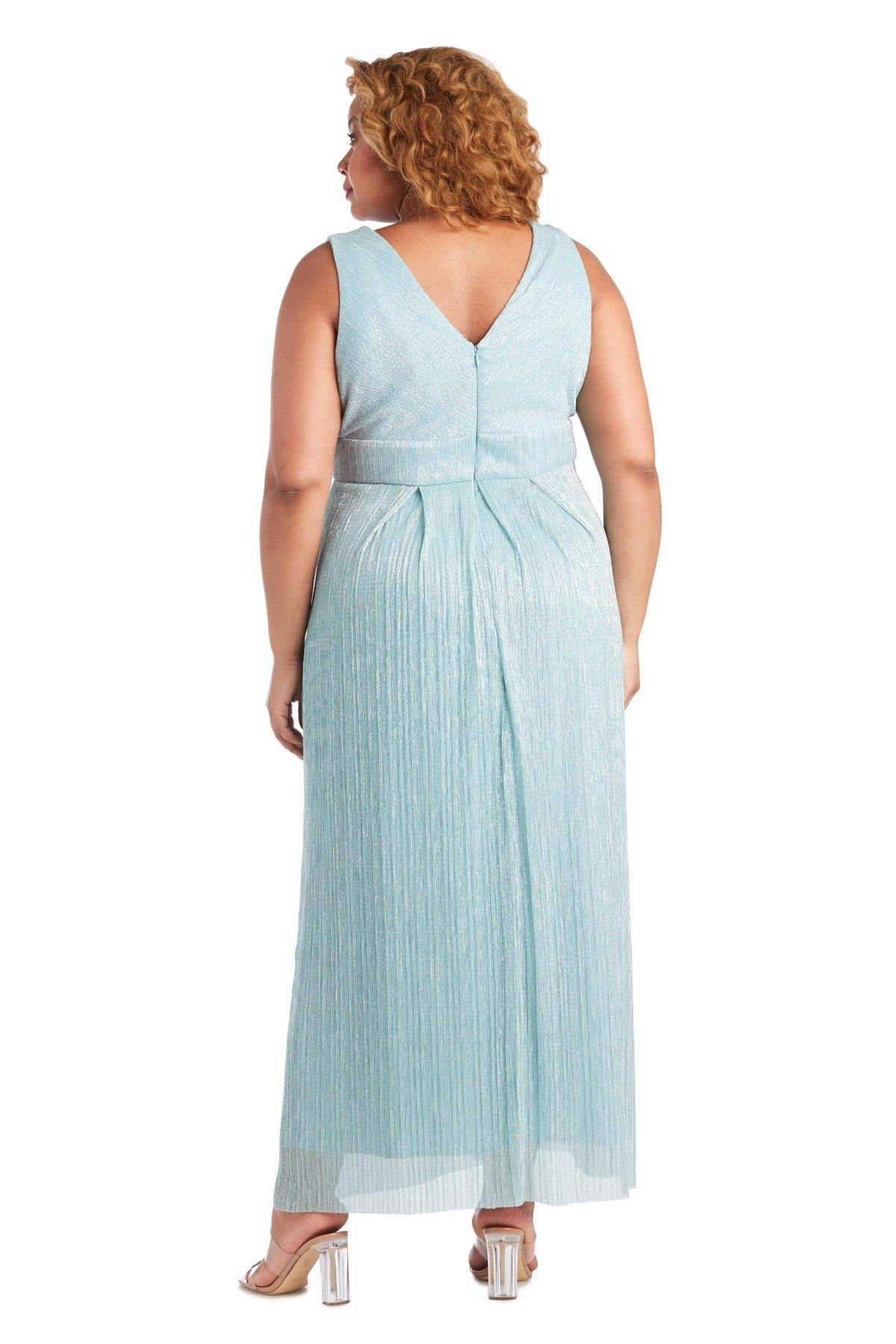 R&M Richards 7068W Long Plus Size Formal Dress