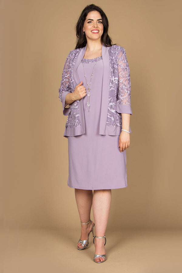 Short Mother Of The Bride Dress Short R&M Richards 7077