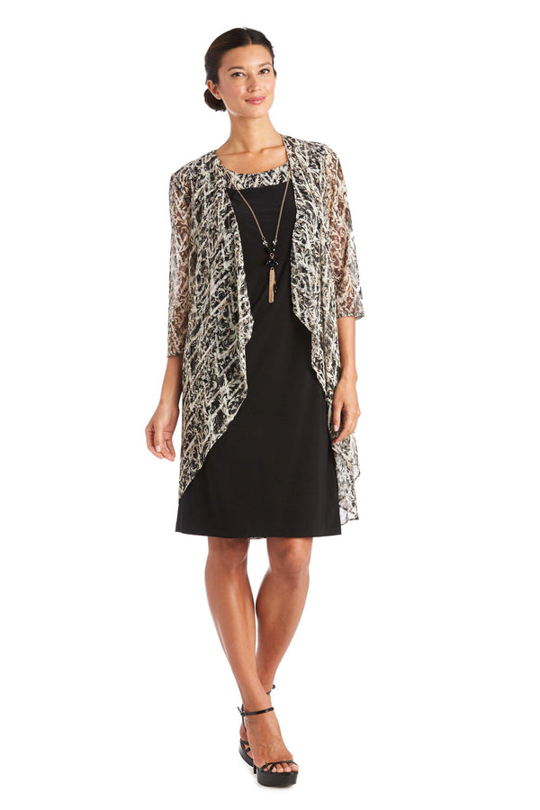 Mother Of Bride Jacket Dress Short R&M Richards 7167