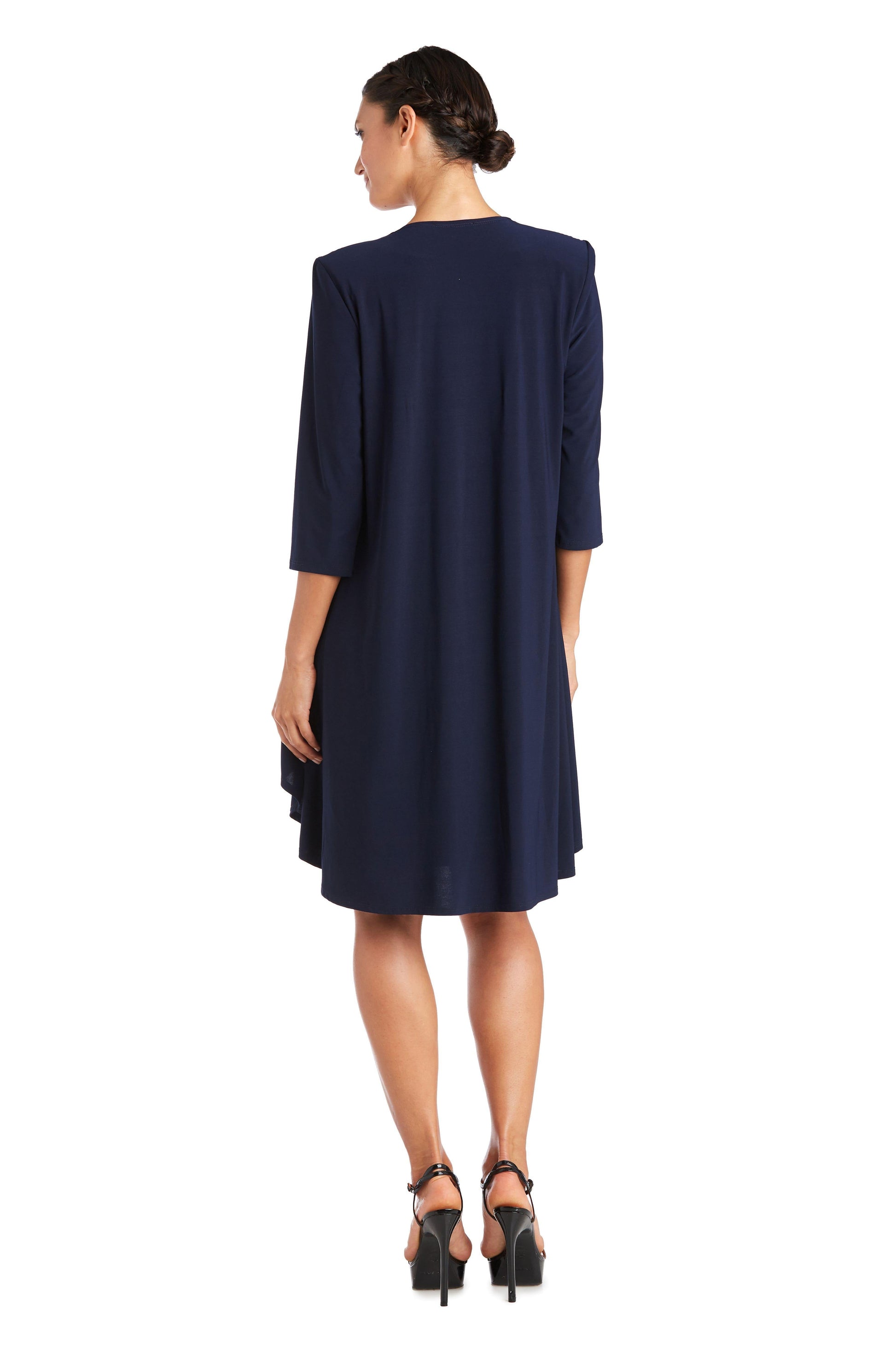 R&M Richards 7179 Short Mother Of The Bride Dress