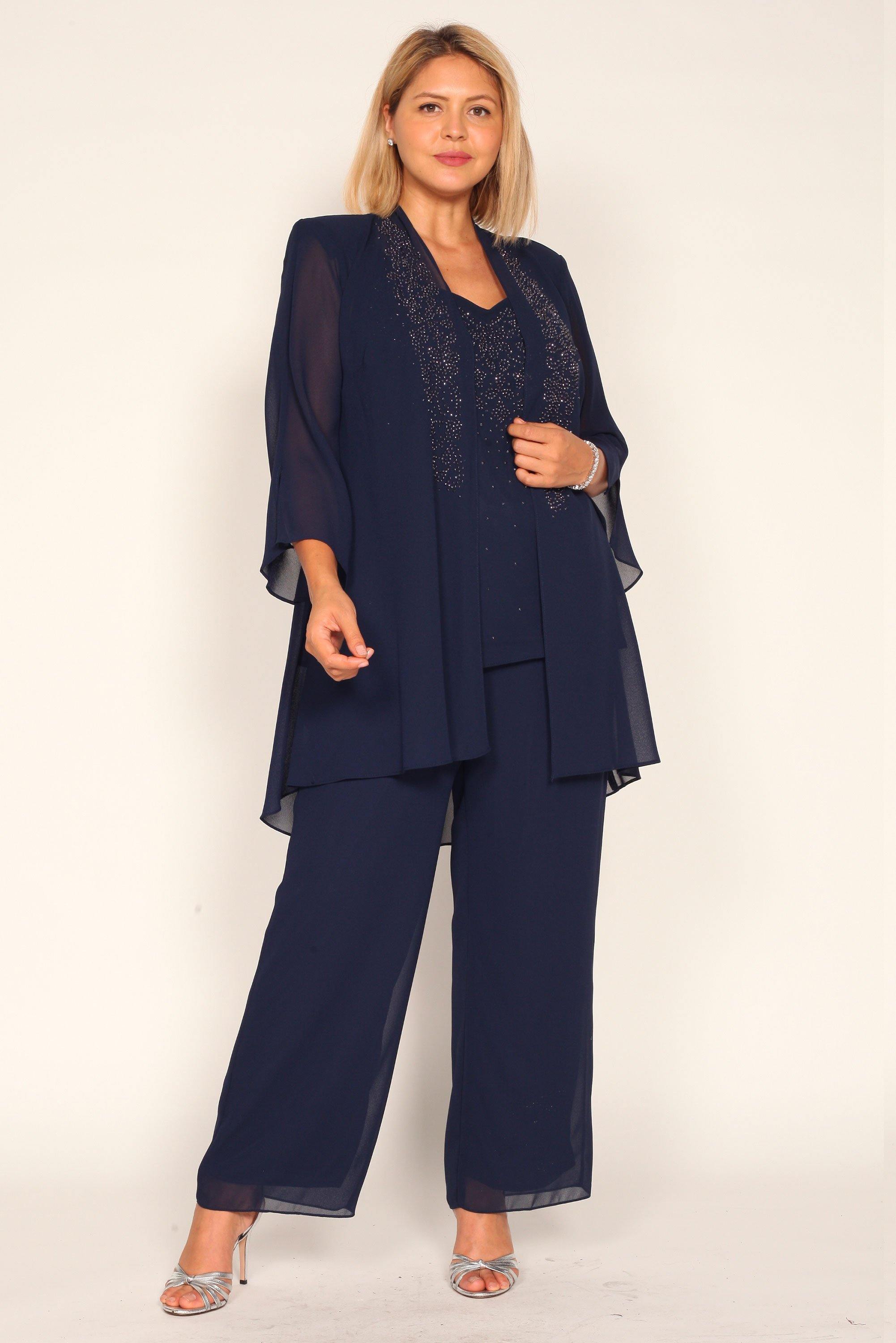 Mauve R&M Richards 7216W Plus Size Jacket Pant Suit for $49.99 – The Dress  Outlet