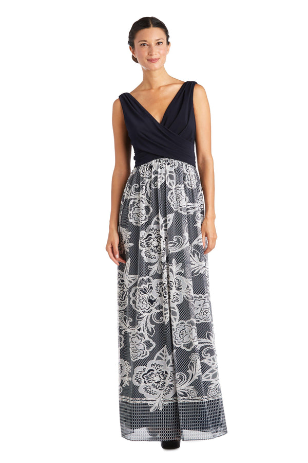 Long Formal Dress Gown R&M Richards 7225