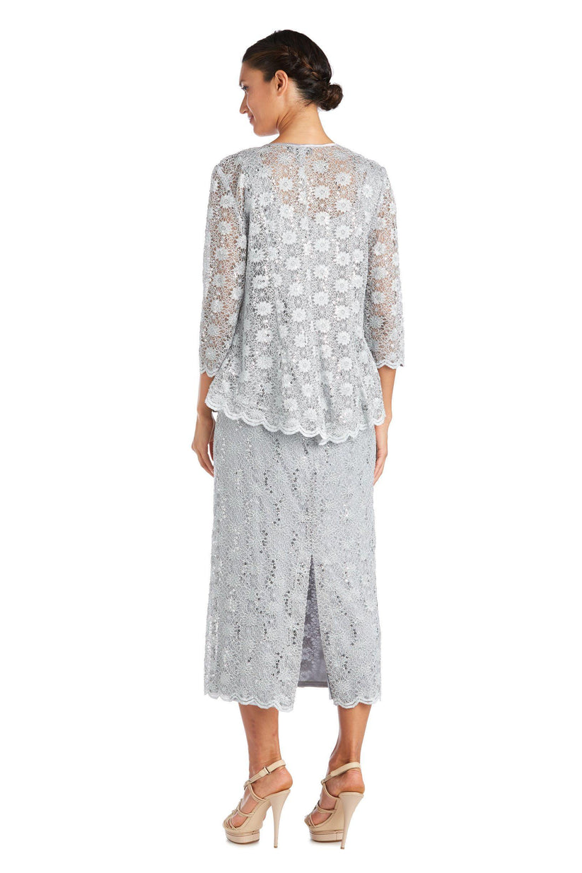 Black R&M Richards 7295 Long Mother Of The Bride Jacket Dress for $89.99 – The Dress Outlet