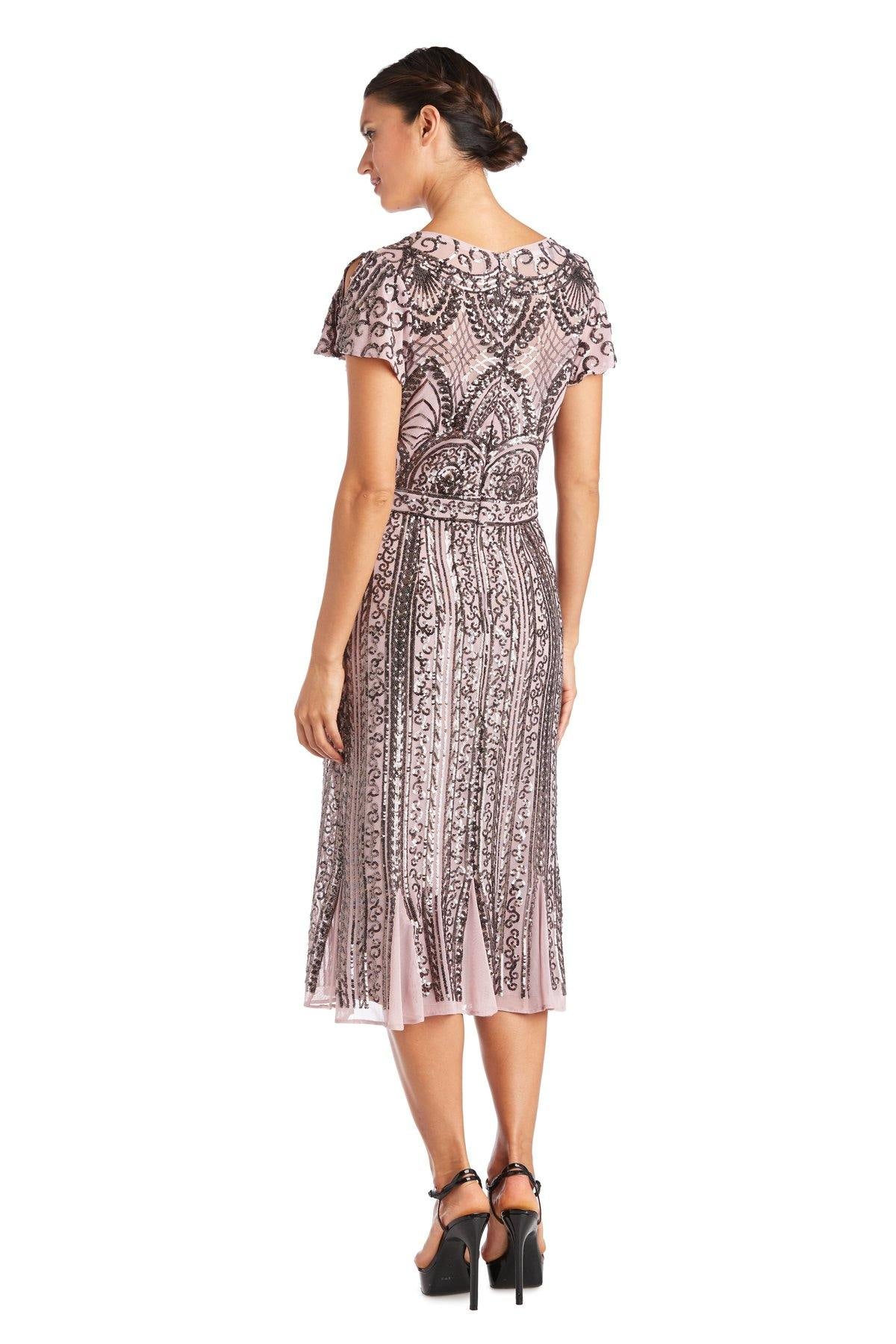 R&M Richards 7342 Short Mother Of The Bride Dress