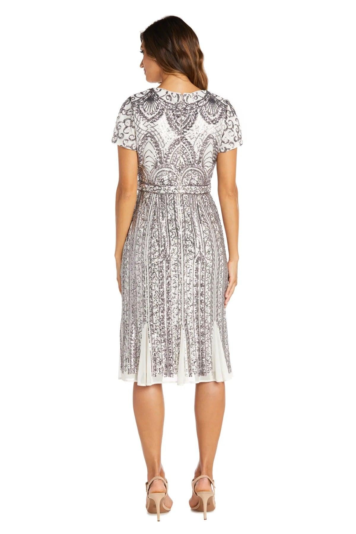 R&M Richards 7342 Short Mother Of The Bride Dress