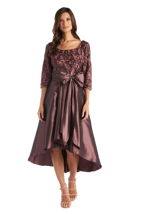 Sequins Formal Dress High Low R&M Richards 7406