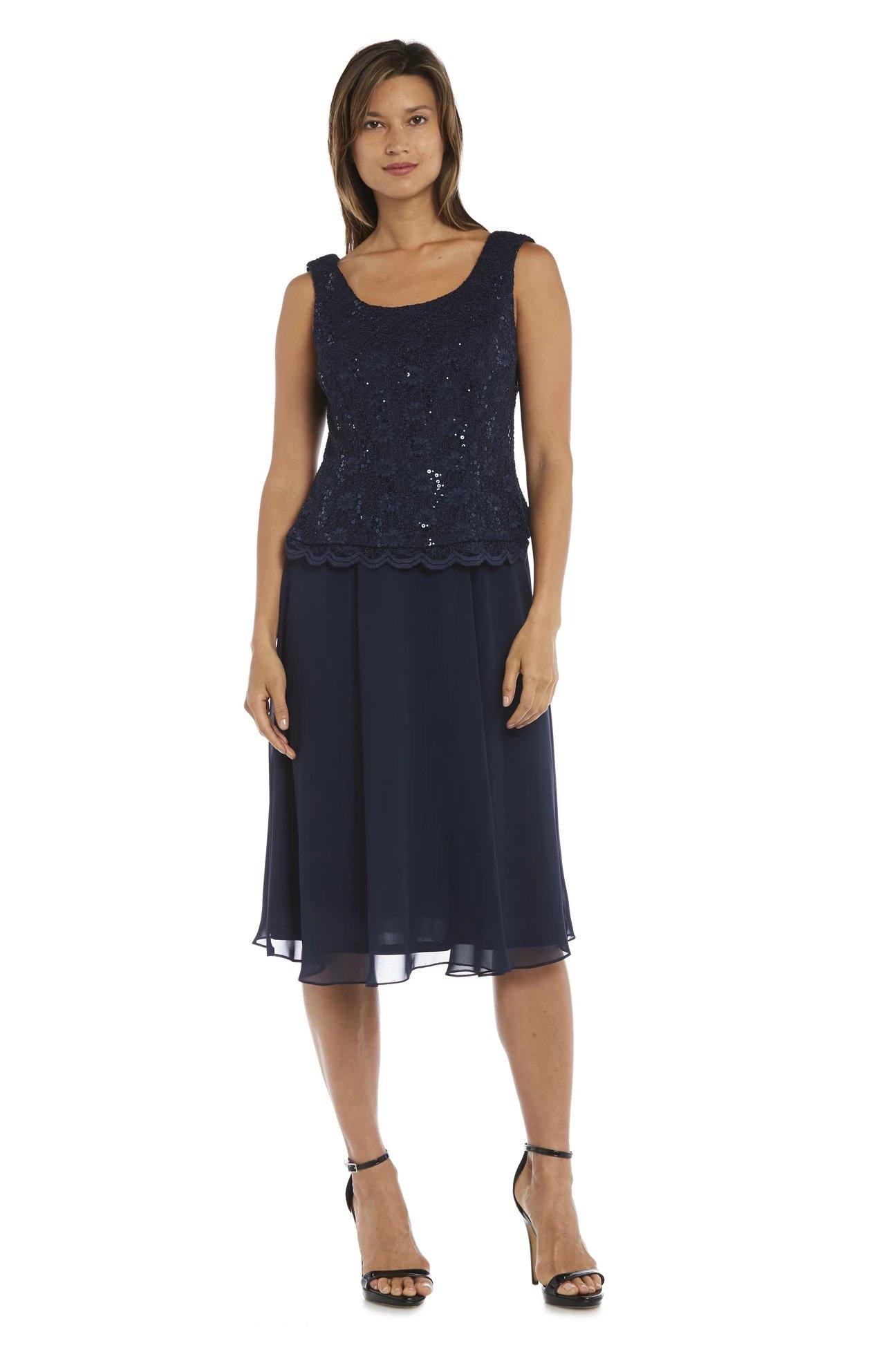 R&M Richards 7479 Short Mother Of The Bride Dress