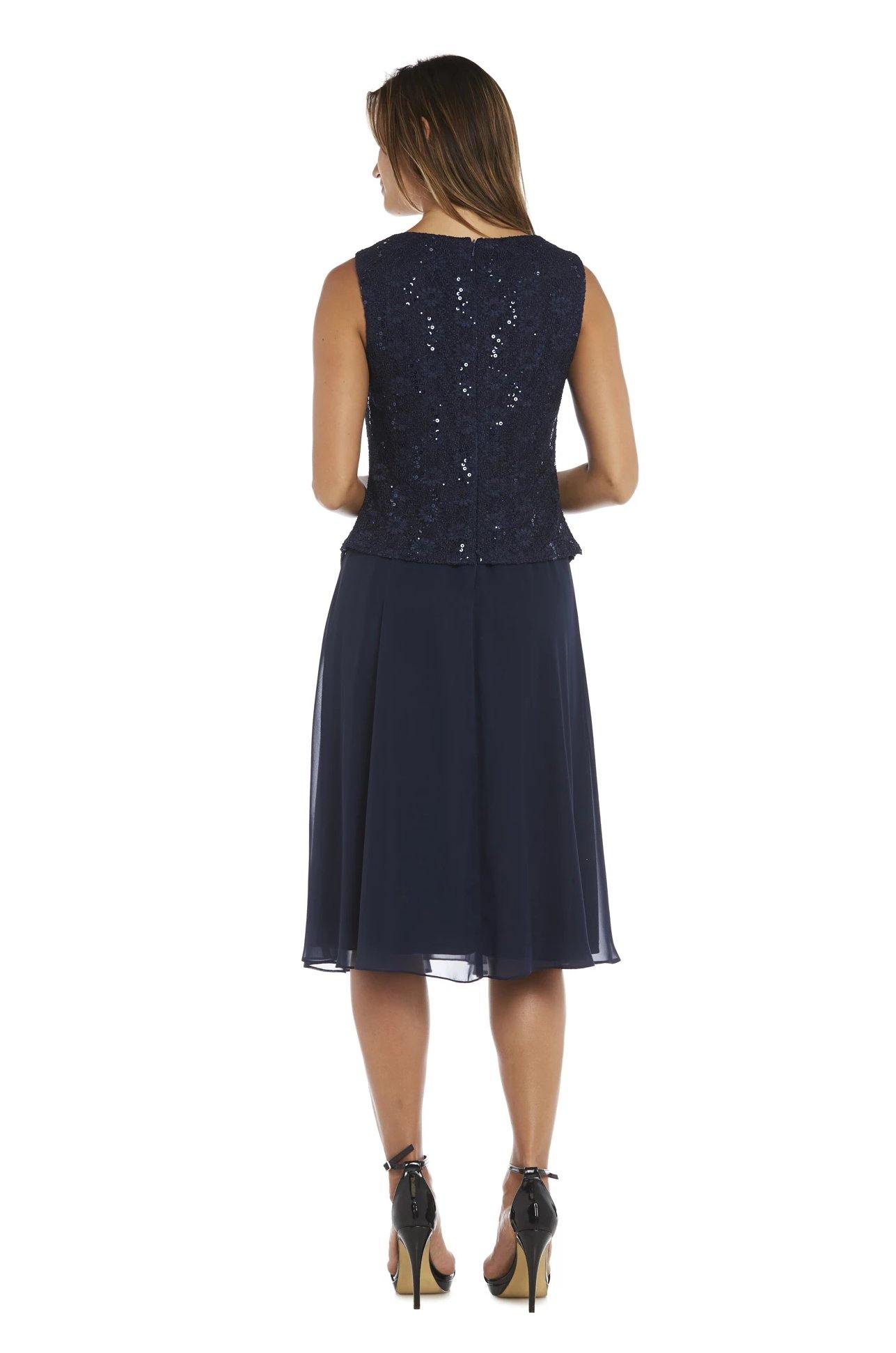 R&M Richards 7479 Short Mother Of The Bride Dress