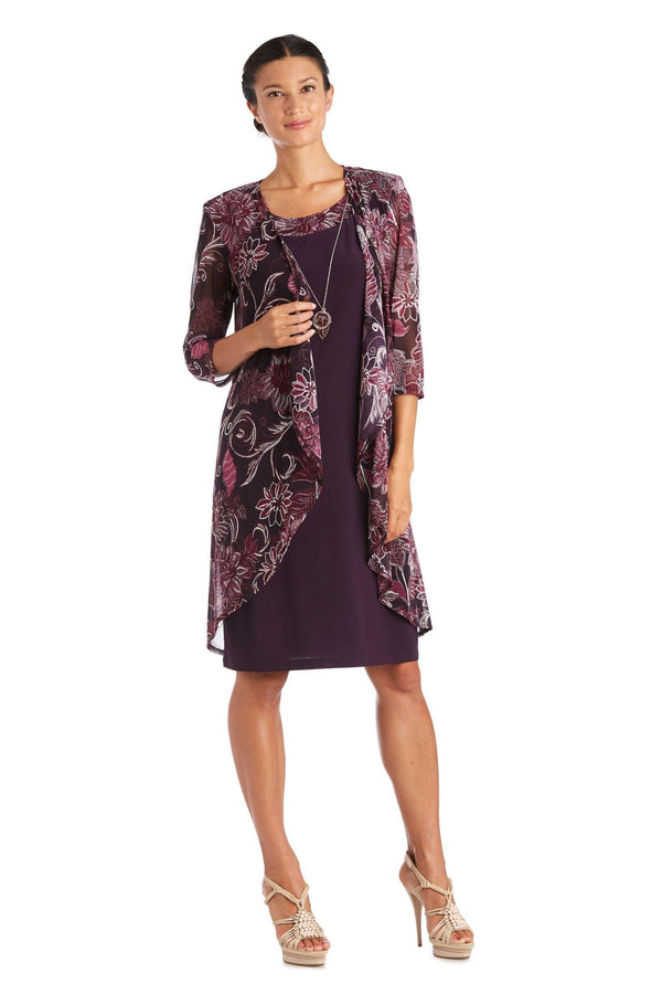 Mother Of The Bride Dress Short R&M Richards 7507