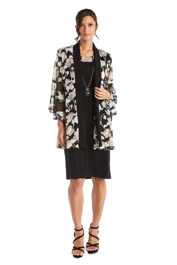Short Mother Of The Bride Dress Short R&M Richards 7509