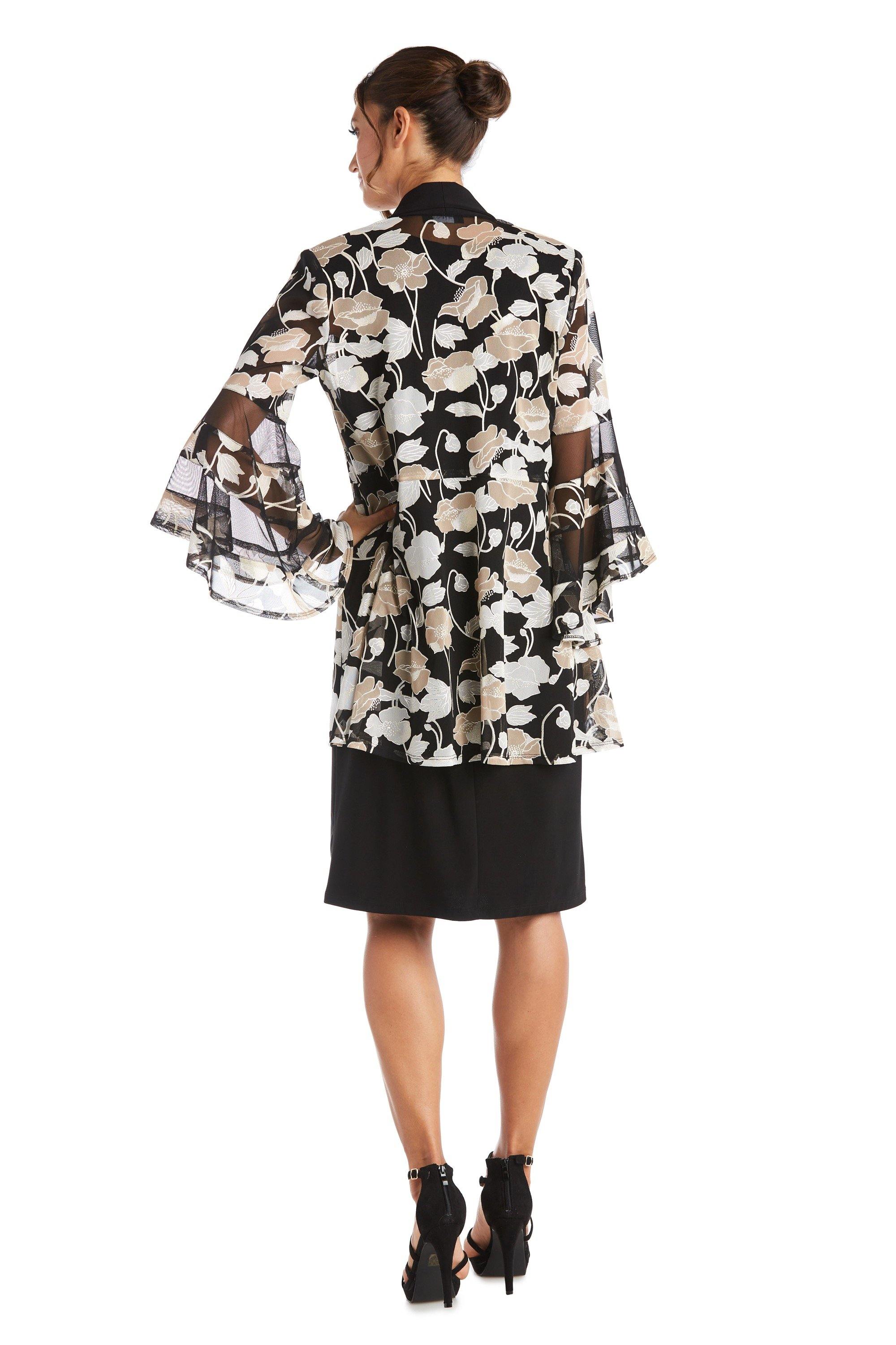 R&M Richards Short Mother of the Bride Dress 7509 - The Dress Outlet