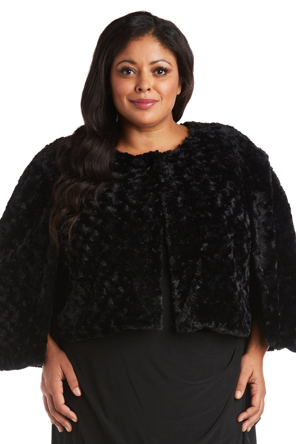 Plus Size Jacket Capelet R&M Richards 7532WN