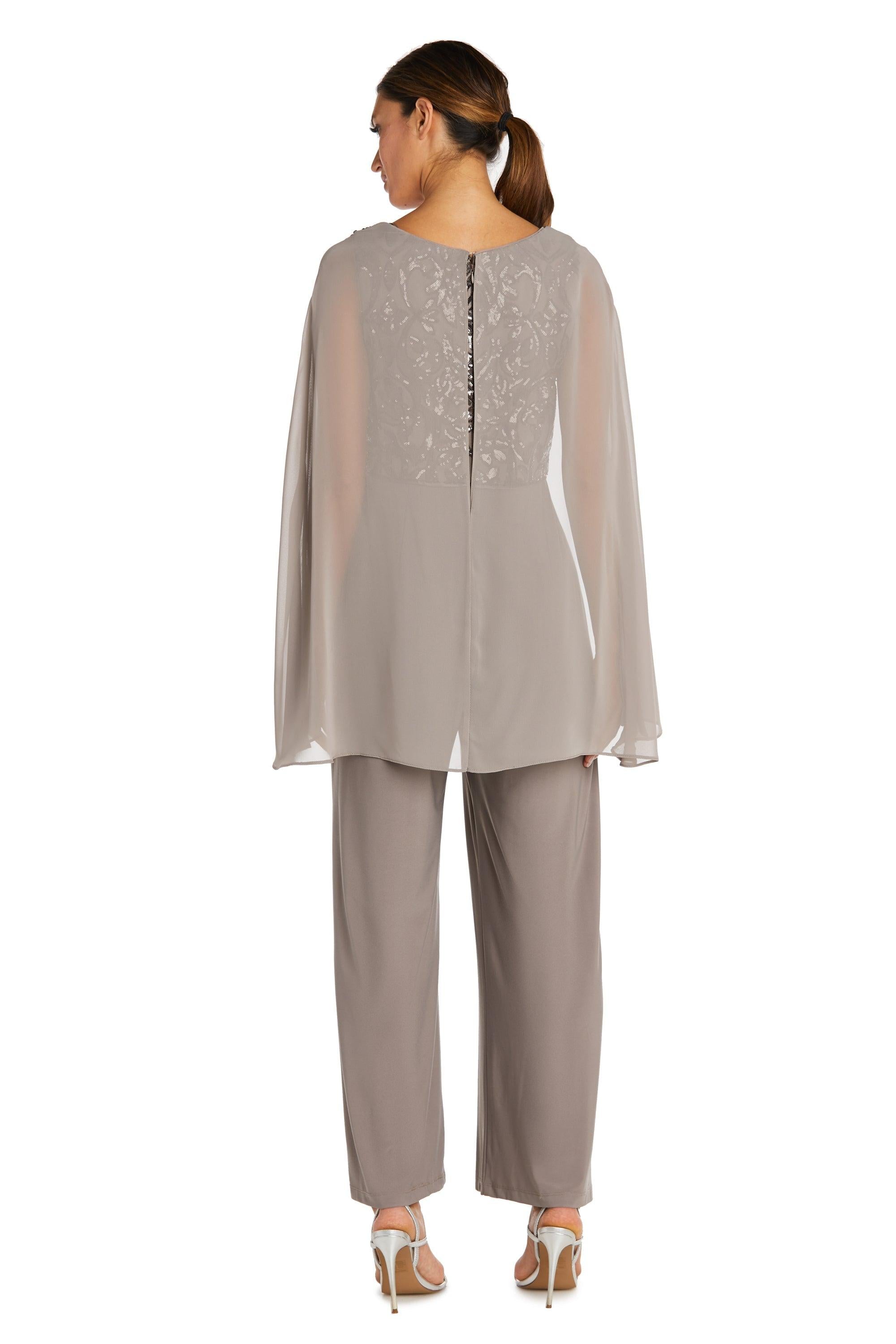 R&M Richards Capelet Jumpsuit 7539 - The Dress Outlet