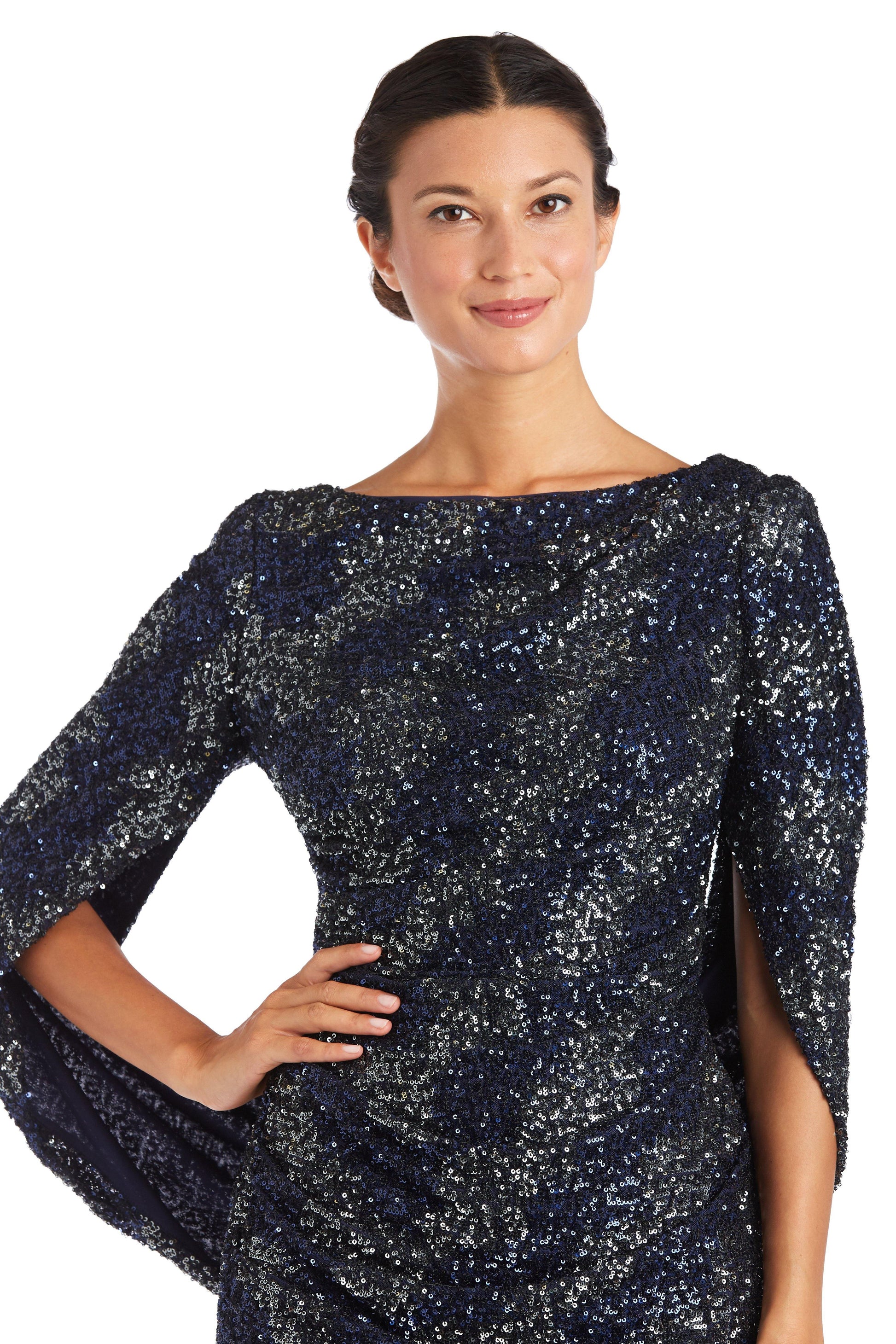 R&M Richards 7541 Short Dress Cocktail