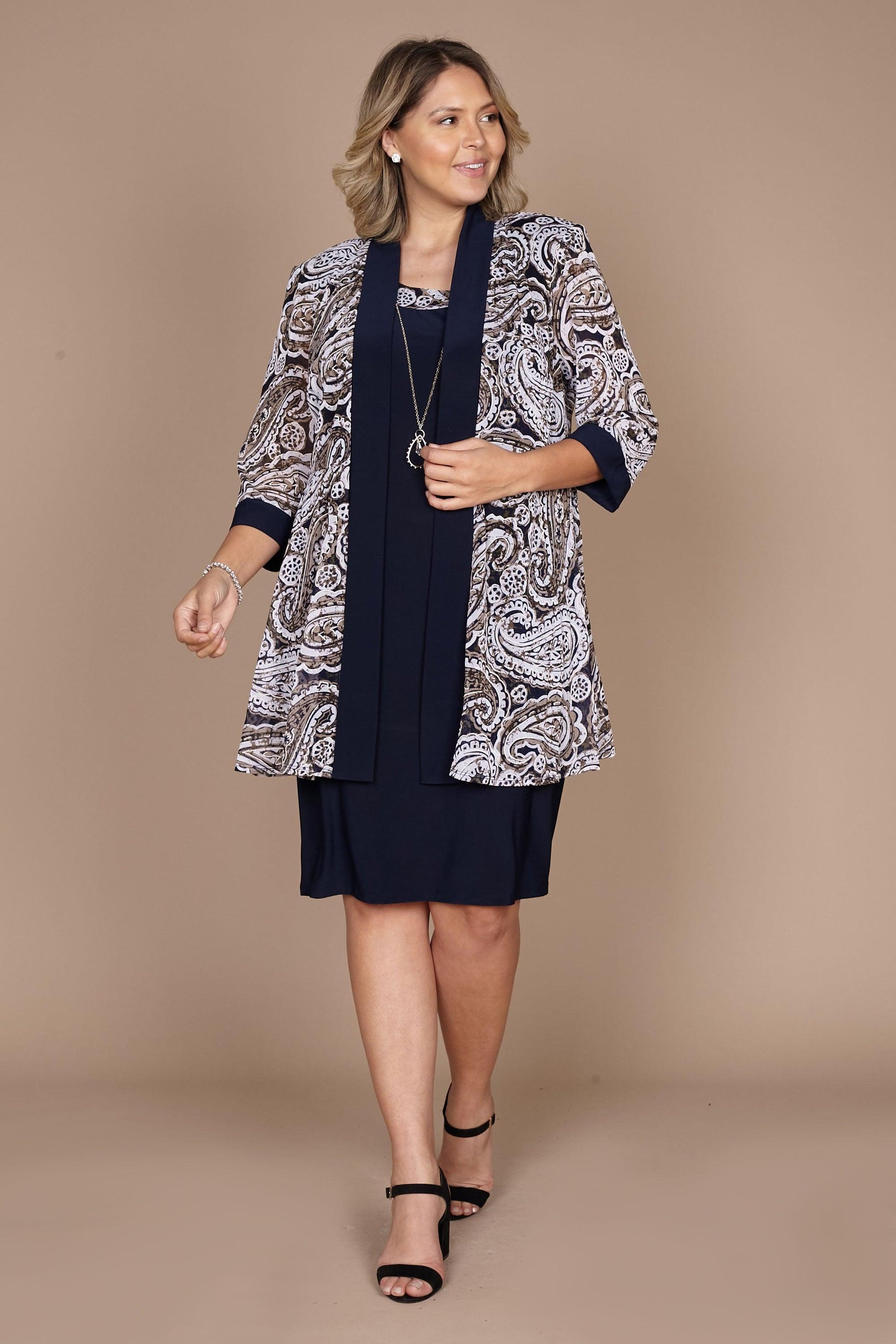 R&M Richards 7543 Mother Of The Bride Short Dress