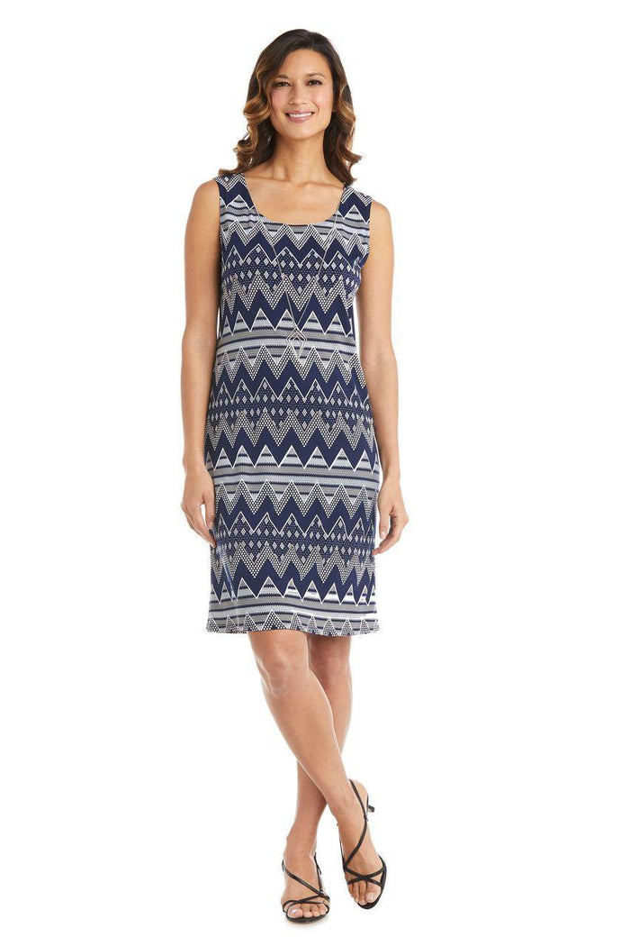 R&M Richards Short Mother of the Bride Dress 7697 - The Dress Outlet