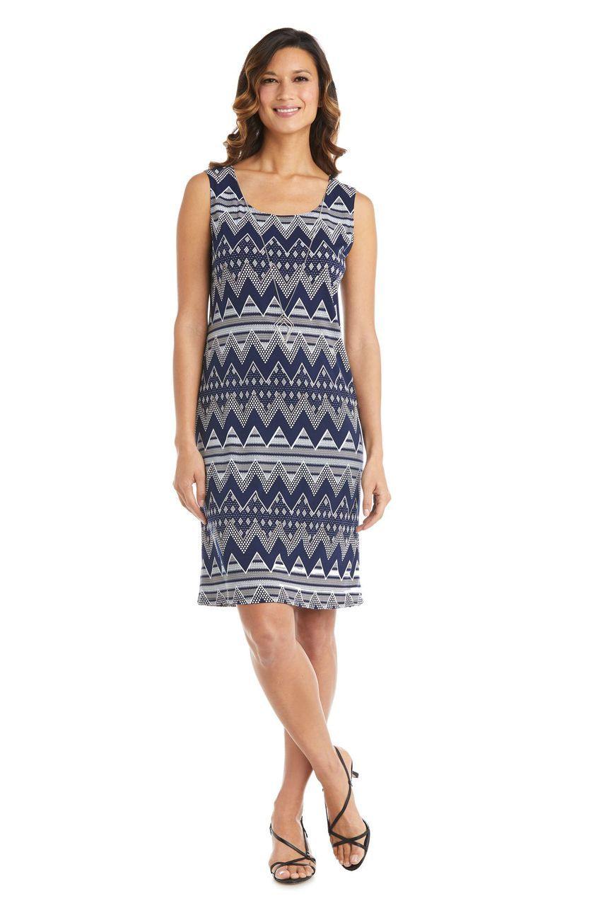 R&M Richards 7697 Short Mother Of The Bride Dress