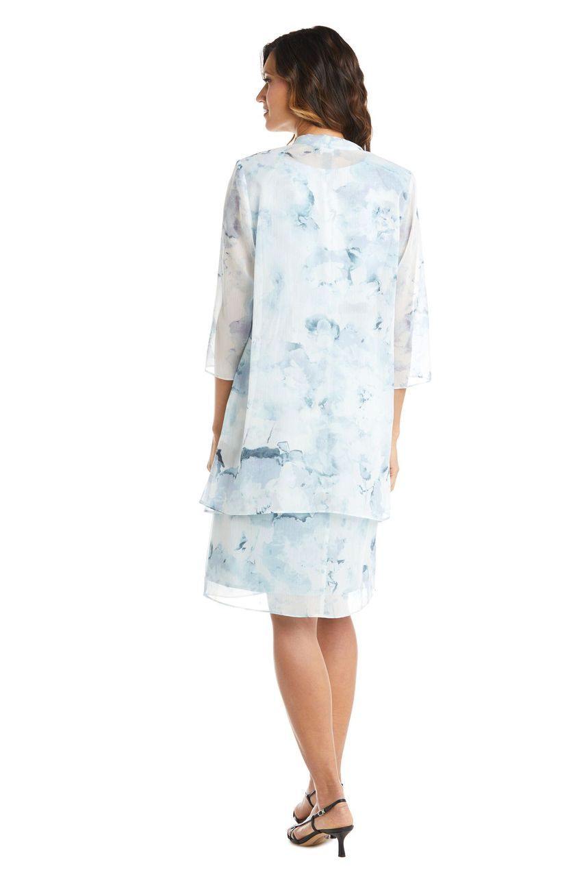 R&M Richards 7748 Short Chiffon Jacket Dress