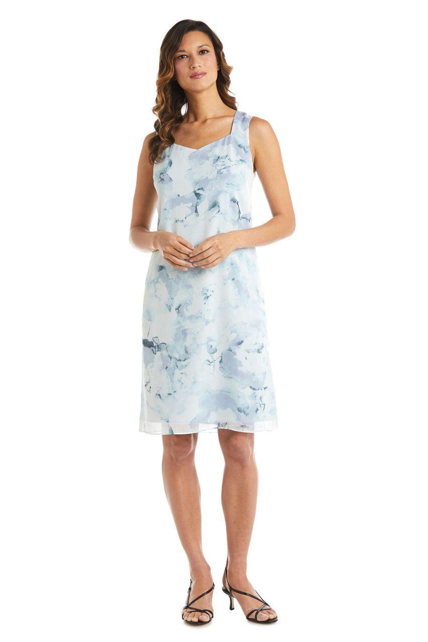 R&M Richards 7748 Short Chiffon Jacket Dress