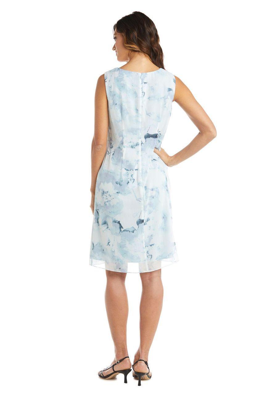 R&M Richards 7748 Short Chiffon Jacket Dress