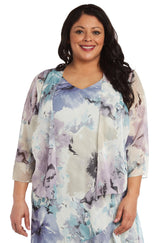 R&M Richards 7763W Plus Size High Low Jacket Dress for $91.99 – The ...