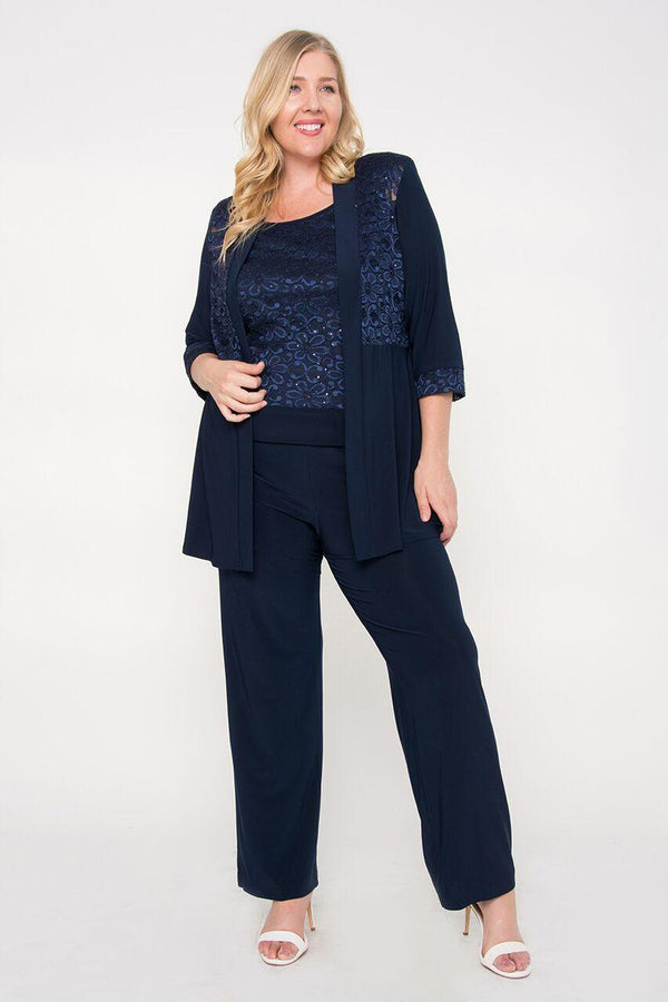 Mother of the Bride Pant Suit Formal R&M Richards 7772