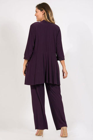 R&M Richards 7772W Mother Of The Bride Formal Plus Size Pant Suit | The ...