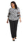 R&M Richards Plus Size Two Piece Pant Set  7838W - The Dress Outlet