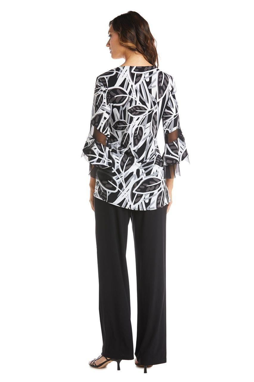 Black/White R&M Richards 7849 Mother Of The Bride Pant Set for $66.99 ...