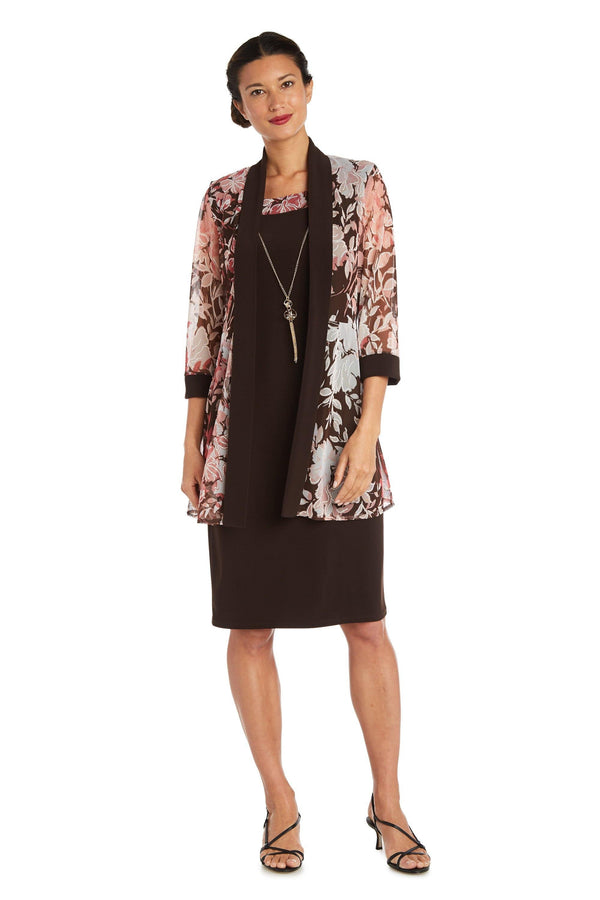 Short Mother Of The Bride Dress Short R&M Richards 7913