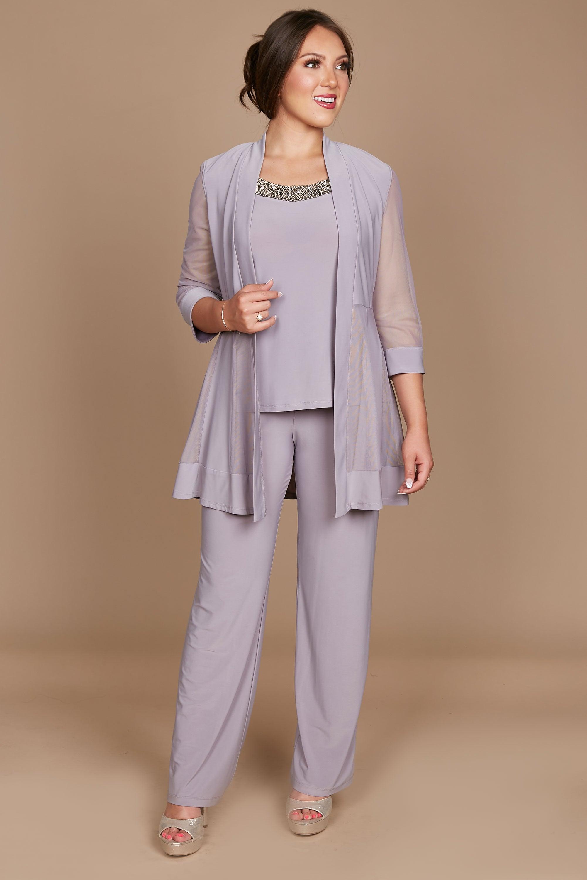 Plum R&M Richards 8764 Mother Of The Bride Formal Pants Suit for $19.99 –  The Dress Outlet