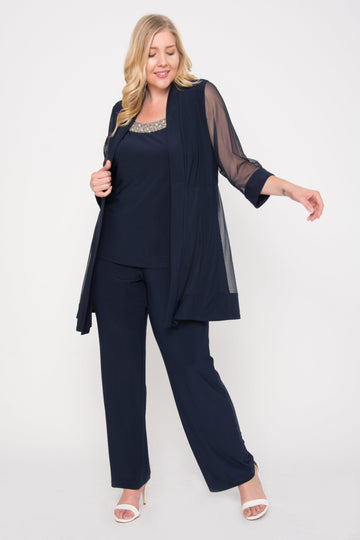 Shop for Fashionable Plus Size Pant Suits - The Dress Outlet