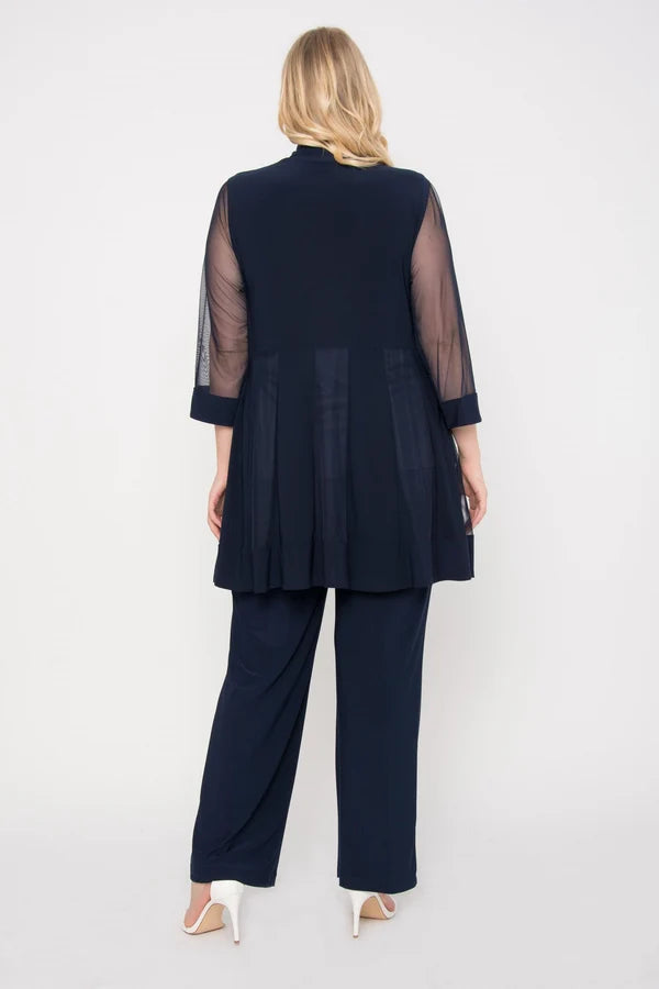 Mother Of The Bride Pant Suit Plus Size R&M Richards 8764W