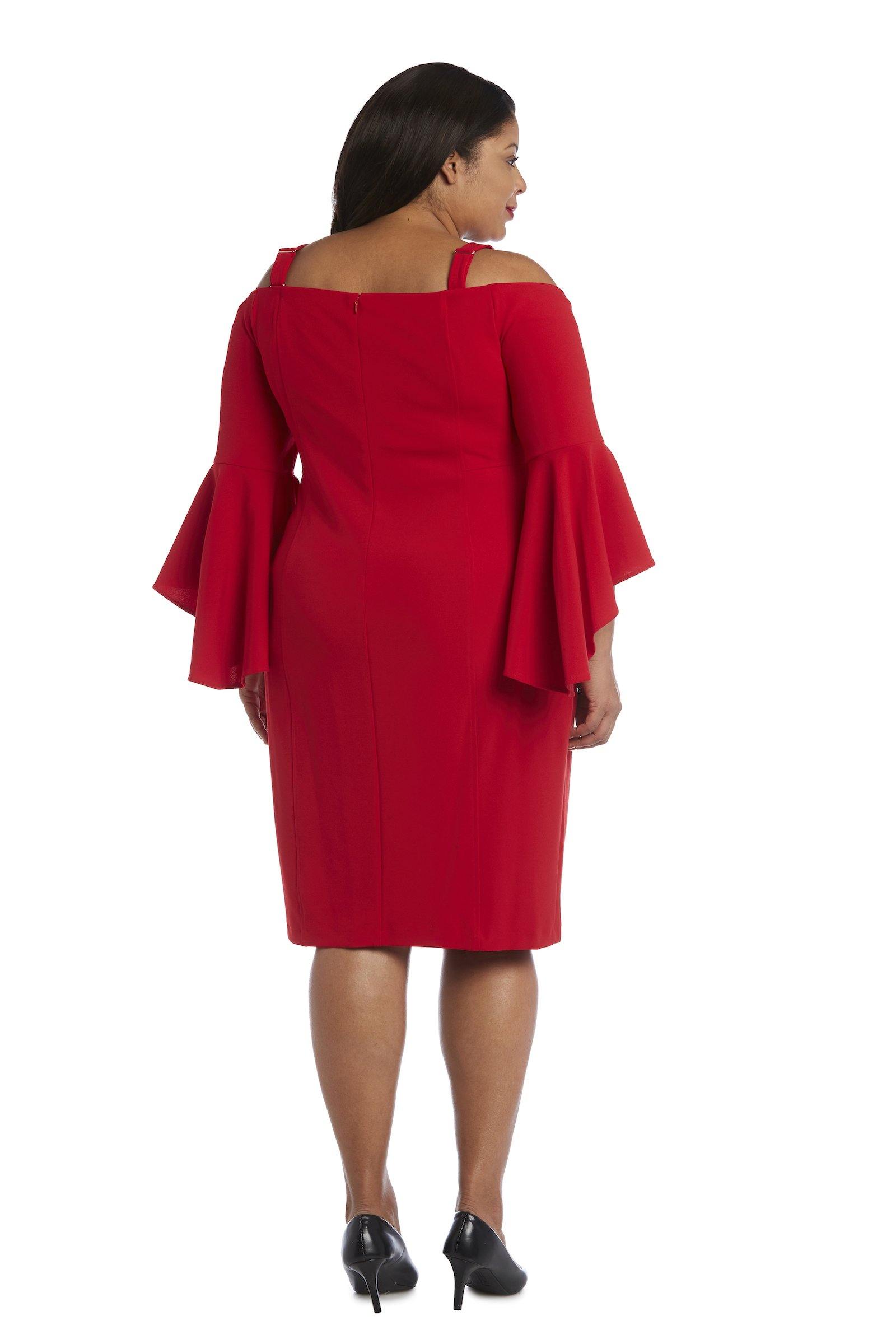 R&M Richards 8858W Short Cocktail Plus Size Dress