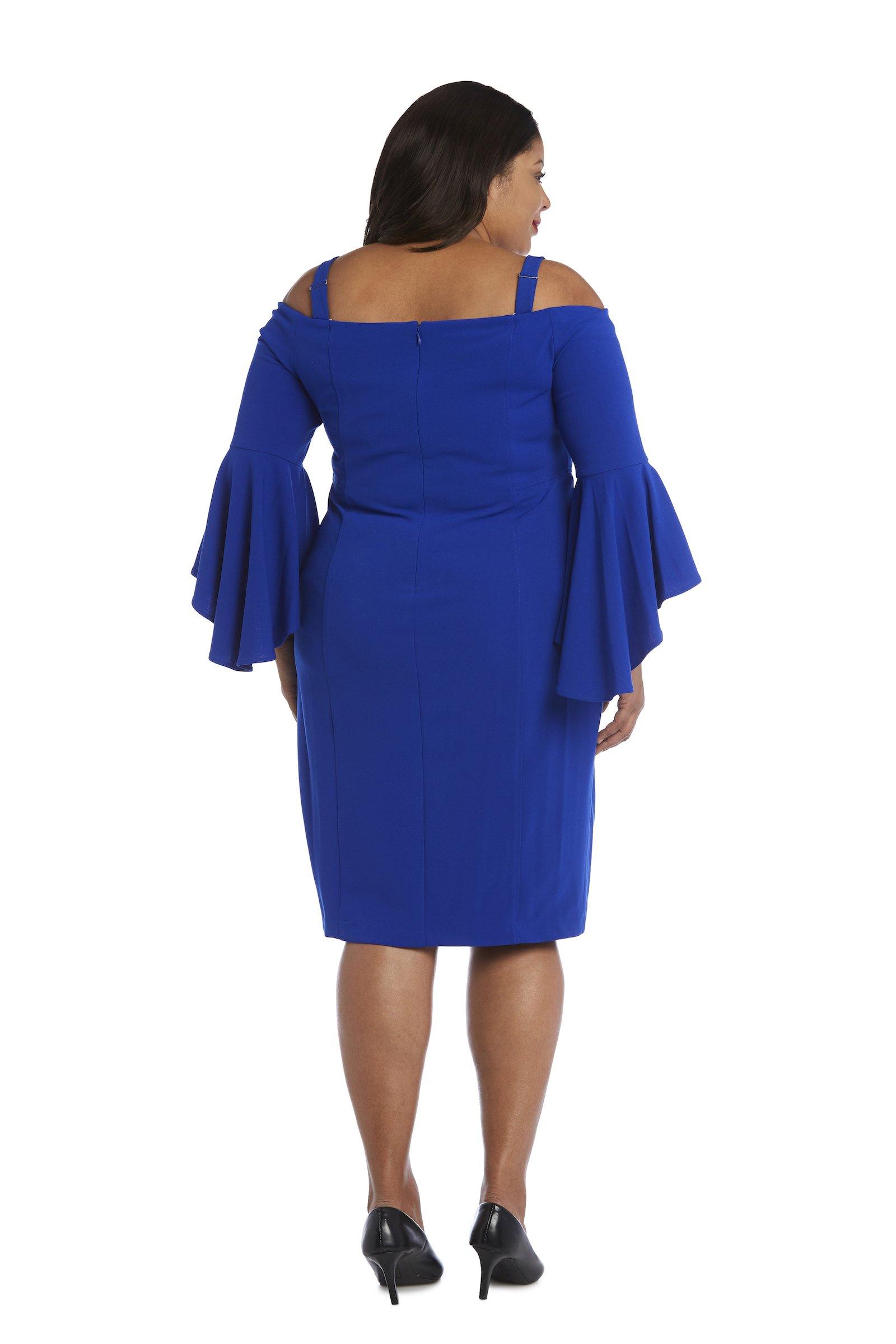 R&M Richards 8858W Short Cocktail Plus Size Dress
