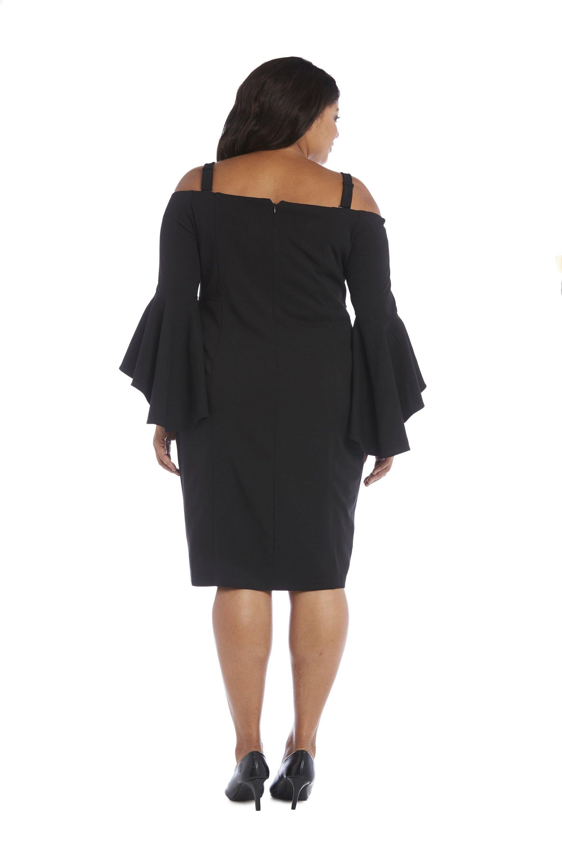 R&M Richards 8858W Short Cocktail Plus Size Dress