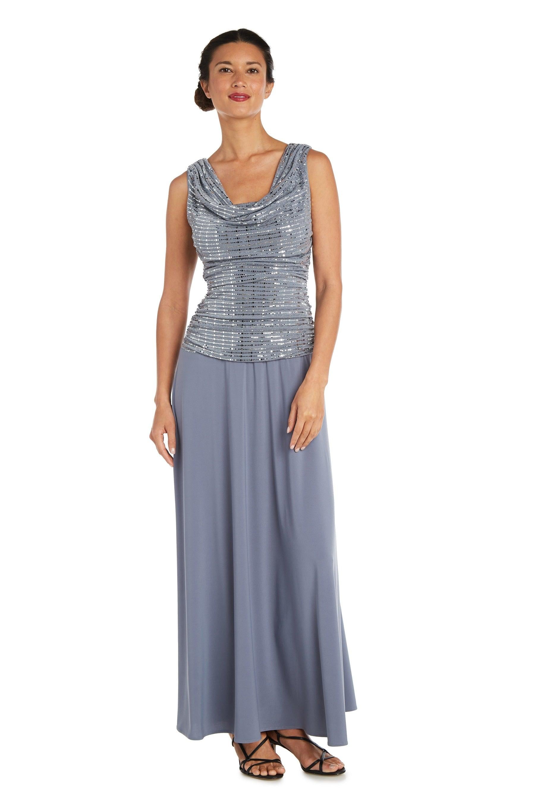 R&M Richards 9159 Long Mother Of The Bride Dress