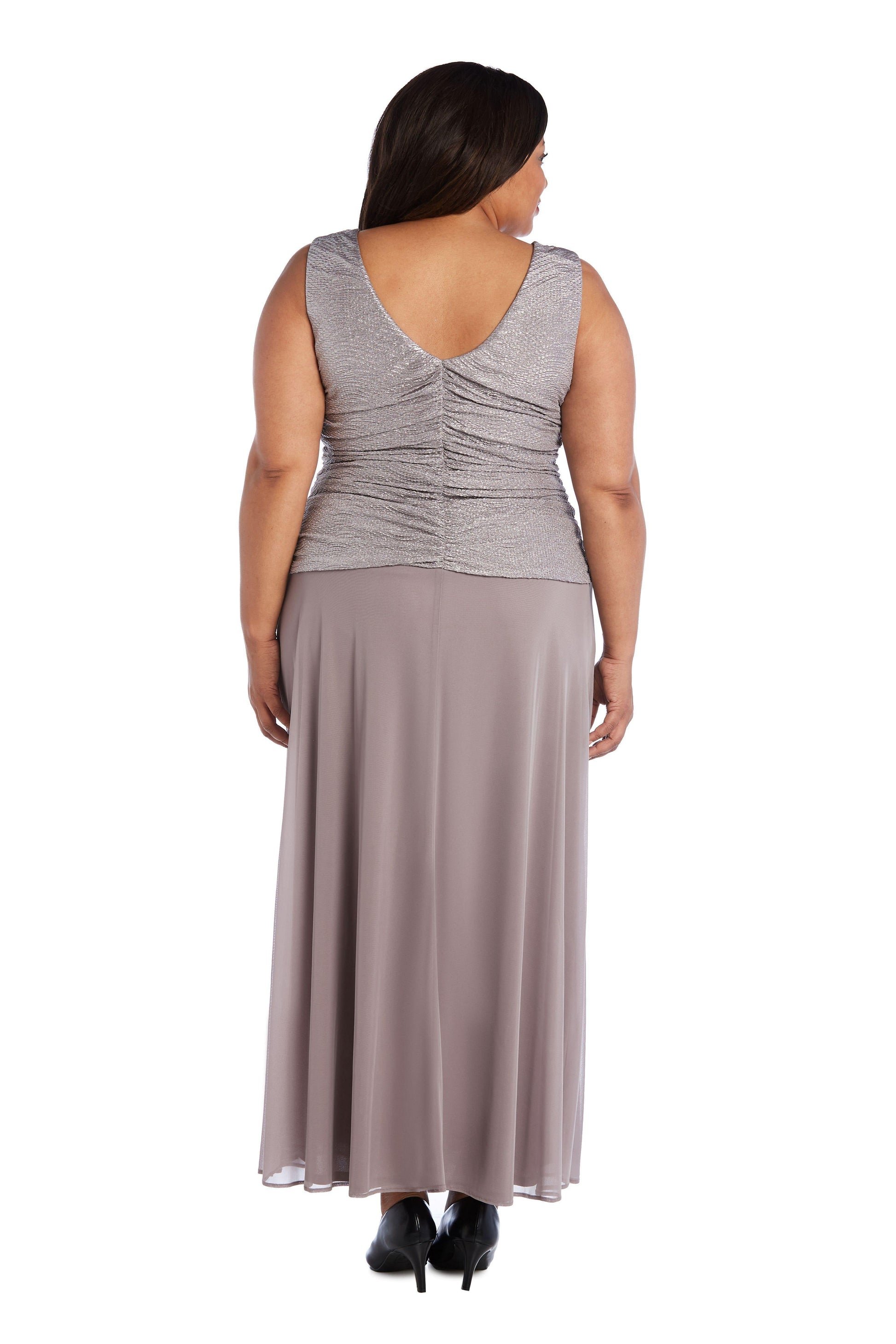 R&M Richards 9657W Plus Size Mother Of The Bride Dress
