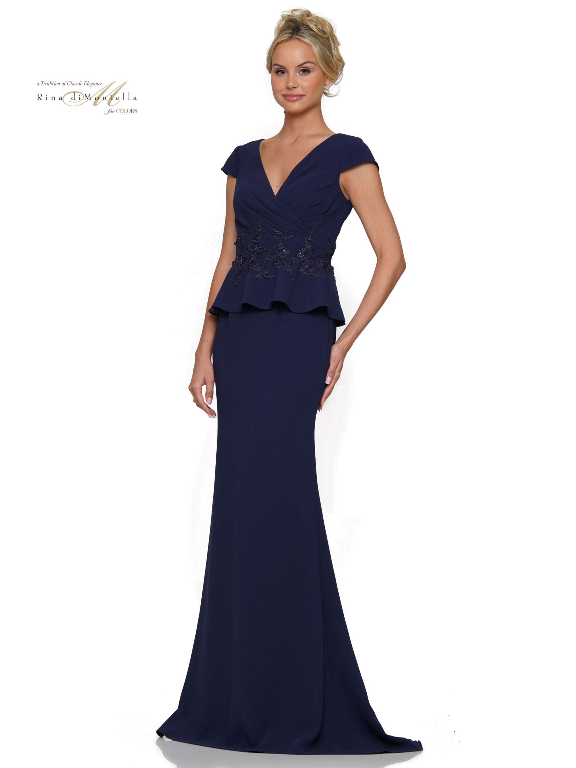 Rina di Montella RD2971 Long Formal Mother of the Bride Dress