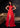 Prom Dresses A Line Long Formal Slit Prom Dress Red
