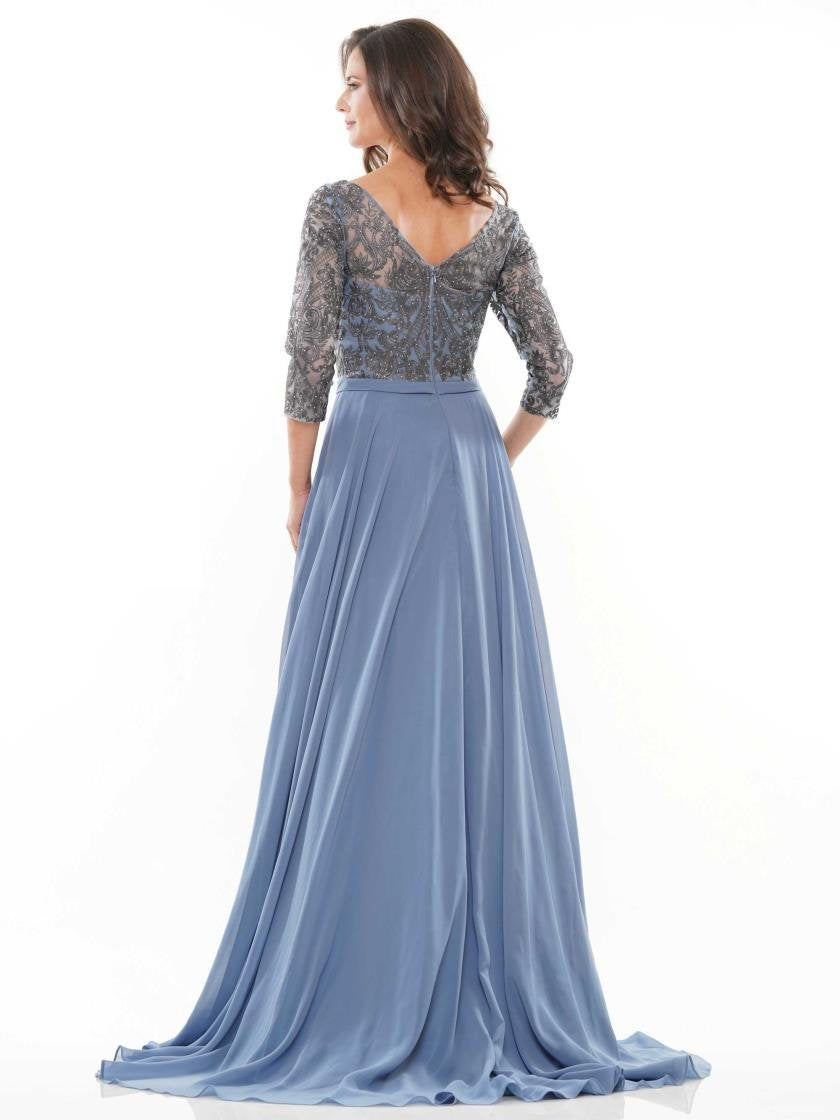 Rina di Montella Chiffon Long Dress 2745 - The Dress Outlet