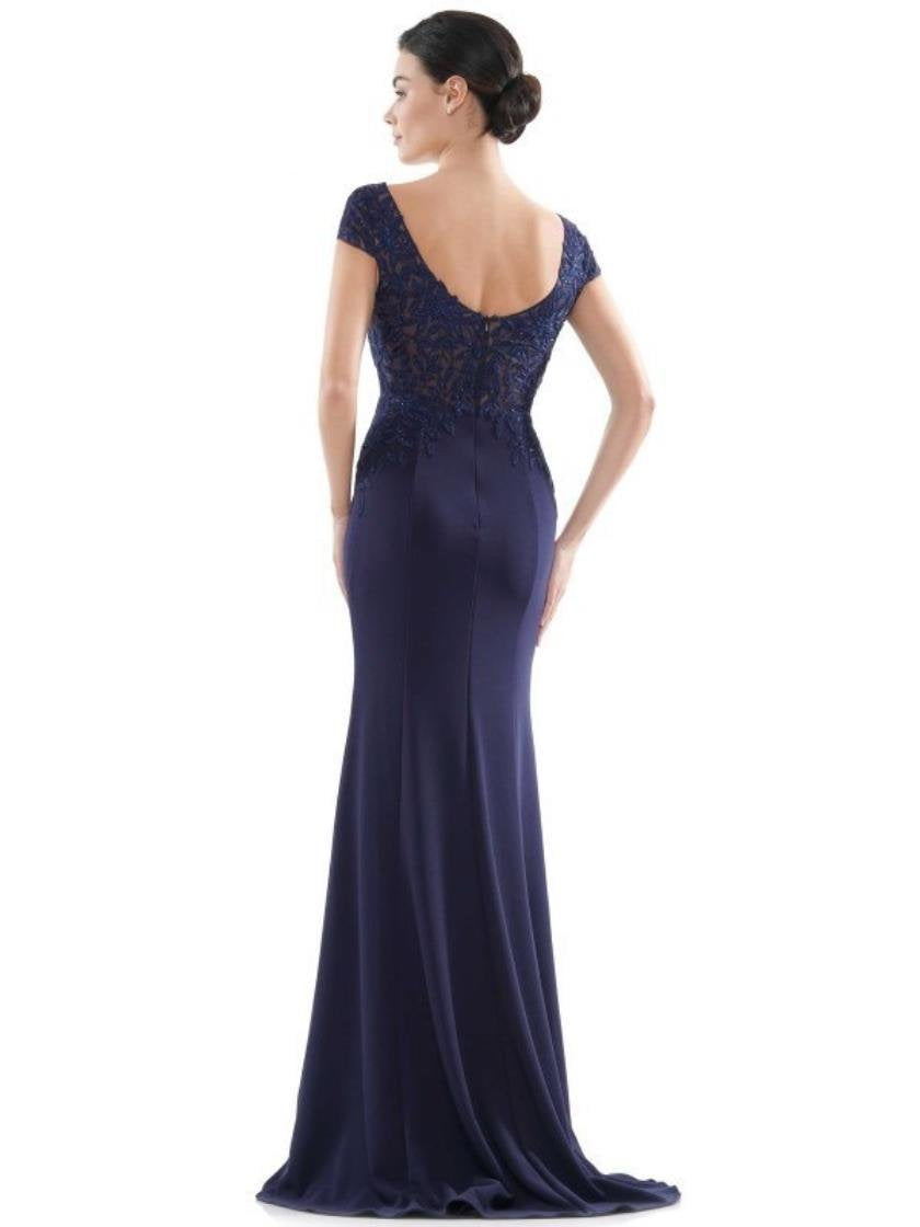 Rina di Montella Formal Beaded Long Dress 2718 - The Dress Outlet