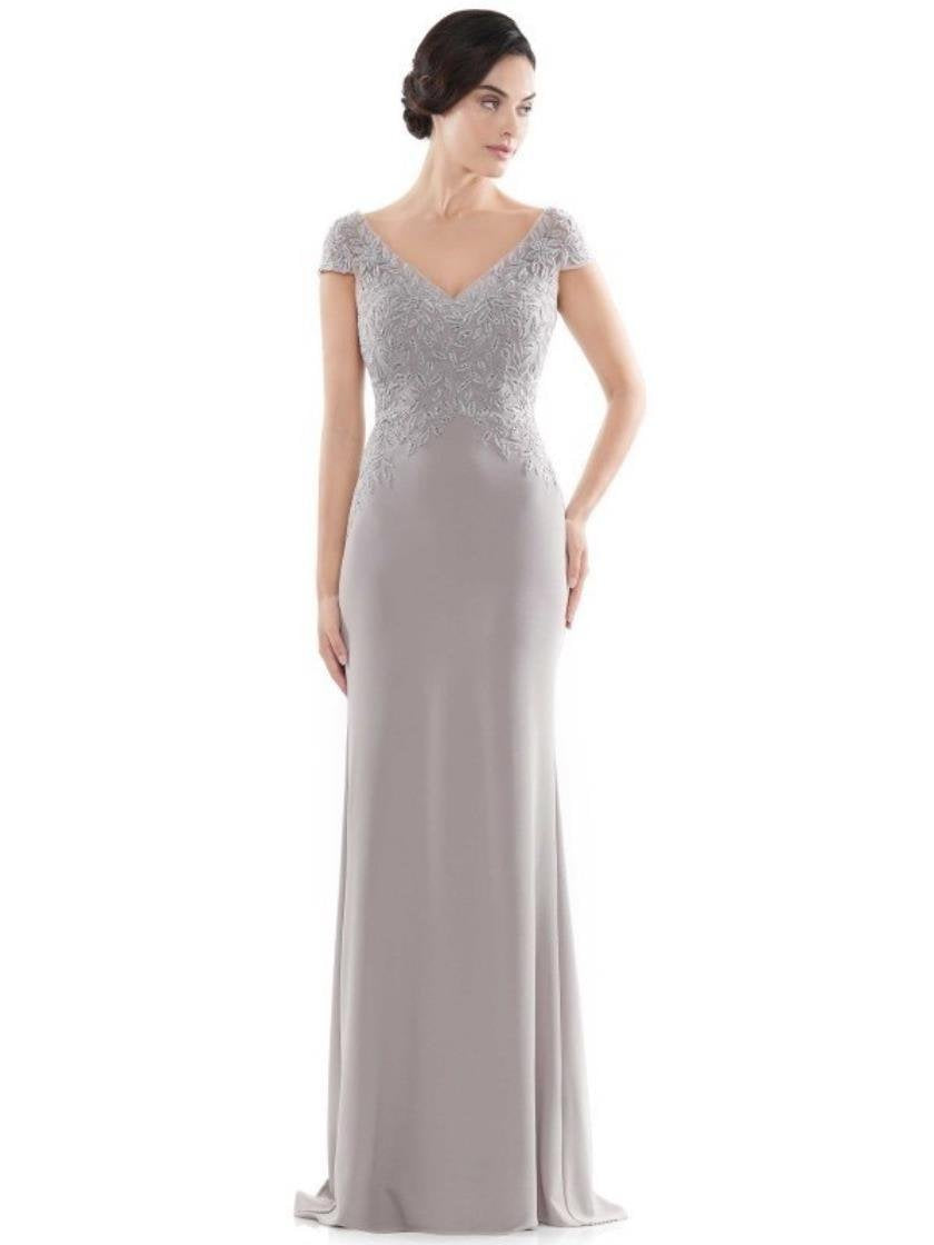 Rina di Montella Formal Beaded Long Dress 2718 - The Dress Outlet