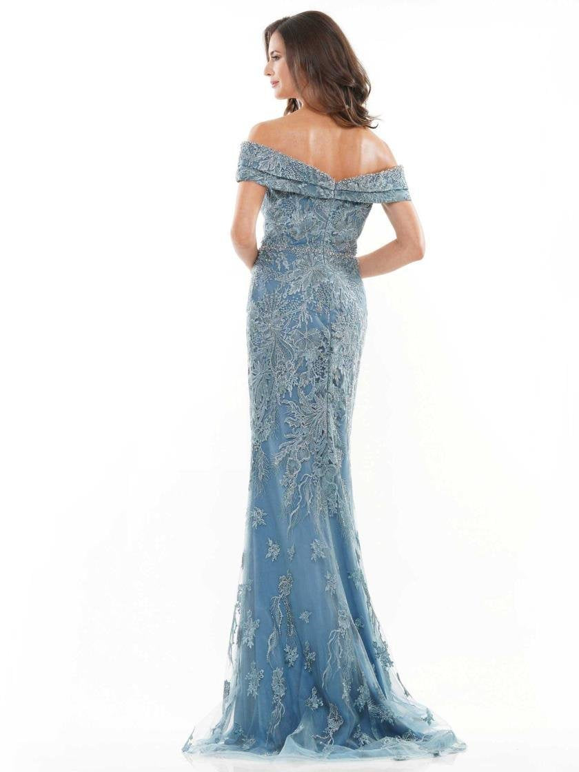 Rina di Montella Lace Formal Long ormal Dress 2737 - The Dress Outlet