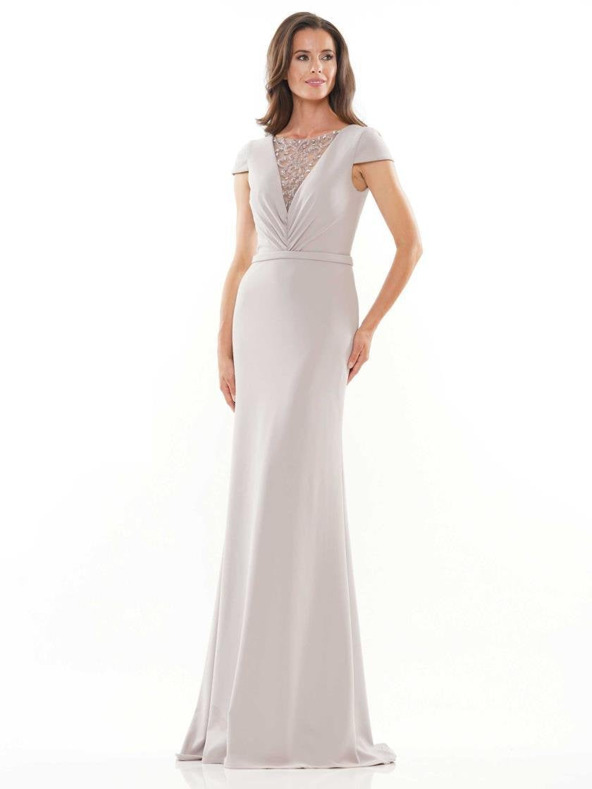 Rina di Montella Long Formal Beaded Dress 2729 - The Dress Outlet
