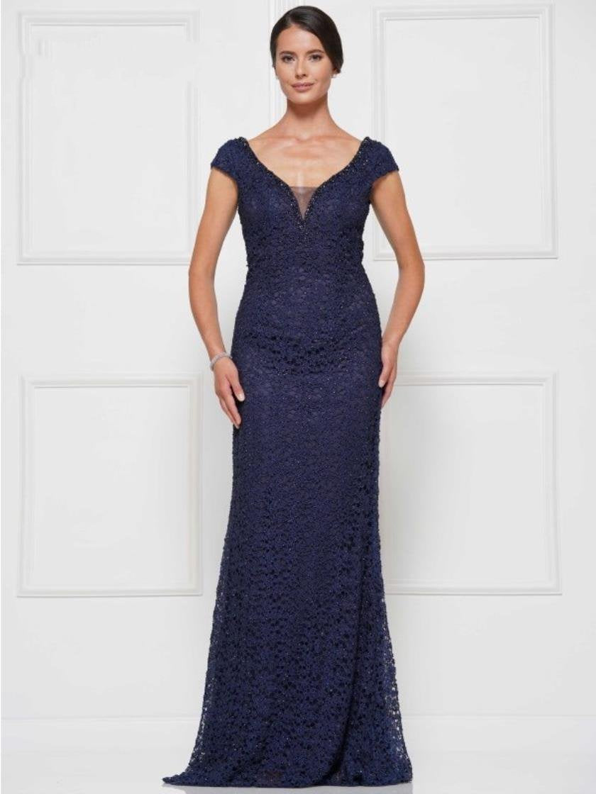 Rina di Montella Long Formal Evening Dress 2656 - The Dress Outlet